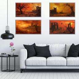 5D Kit de Pintura Diamante para Decoração de Casa, Arte Artesanal Mosaico, DIY, Corvo Escuro na Árvore Velha, Presente Perfeito - Image 2