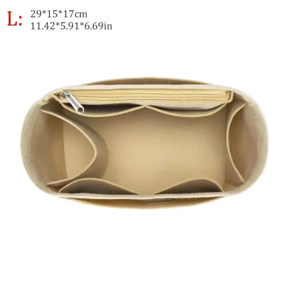Bolsa de feltro de alta qualidade, bolsa de armazenamento, suporte interno, organização portátil, forro de bolsa para longchamp - Image 1
