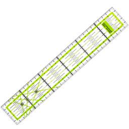 Régua Alinhada De Patchwork De Acrílico Régua De Desenho Transparente Suprimentos De Medição De Escritório Ferramentas De Costura Tailor, 1Pc - Image 6