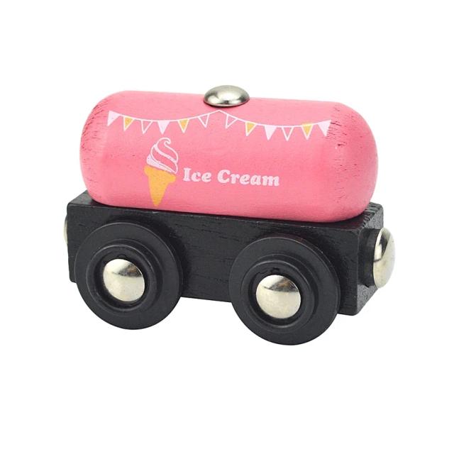 Brinquedo Trem Magnético James Locomotiva Madeira Infantil