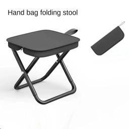 Pequeno Mazar Folding Camping Stool, Cadeira De Pesca, Artefato, Portátil, ao ar livre - Image 1