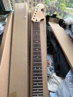 Pescoço de guitarra jacarandá, 22 trastes, Strat, grande, faça você mesmo - Image 3