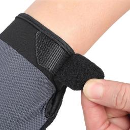 Luvas de pesca anti-derrapante respirável dois dedos corte esporte ciclismo pesca luvas de moda masculina equipamentos esportivos - Image 4