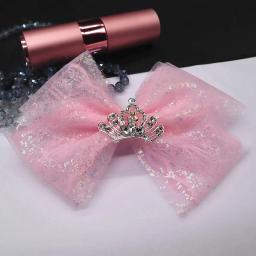 Fita de Tule Colorida para Decoração De Festa, Bowknots Artesanais, Grampos De Cabelo, Tecido De Malha Confete, DIY Princesa Hairbands, 6cm, 8cm, 4.5m - Image 5