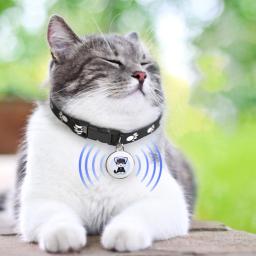 Pet Compatível com Bluetooth Inteligente Wearable Anti-Lost GPS Tracker, localizador à prova d'água, Rastreamento em tempo real, cão, Cat Collar, encontrar dispositivo - Image 5