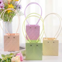 Caixa De Embalagem De Flores Portátil, Decoração Do Casamento, Saco Do Presente, Sacola, Dia Dos Namorados, Festa De Aniversário, DIY, Decoração Do Buquê, 1Pc - Image 2