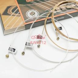 Alice AW4112 AW4212 Cordas para violão acústico de 12 cordas com revestimento antiferrugem de bronze - Image 4