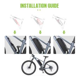 Bateria Hai-long para Bicicleta Elétrica 20AH 13AH - 52V 48V 36V para Motores Bafang, Tongsheng ou Outros de 1000W, 750W, 250W - Image 5