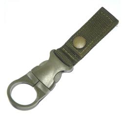 1pc suporte de garrafa de água clipe acampamento ao ar livre caminhadas garrafa de água náilon webbing fivela gancho mosquetão cinto mochila cabide ganchos - Image 3
