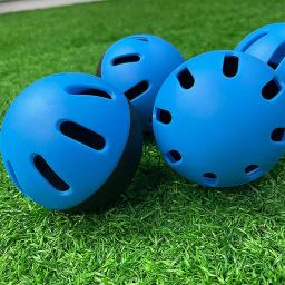 Bolas de prática de beisebol de plástico para iniciantes, bolas de fluxo de ar de 16 buracos, bolas de softball de treinamento leves para ambientes internos e externos - Image 4
