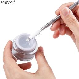 Espátula e bastão de colher para arte em unhas, acessório de ferramentas de mistura, maquiagem e cosméticos de aço inoxidável para base e misturador - Image 6