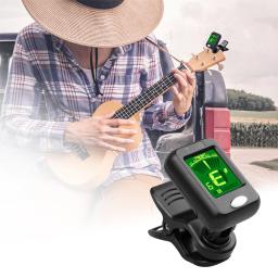 JOYO-Digital Clip-On Guitar Tuner, Tuner Eletrônico, Peças e Acessórios de Guitarra, Baixo, Violino, Ukulele, Acústico, JT-09 - Image 6