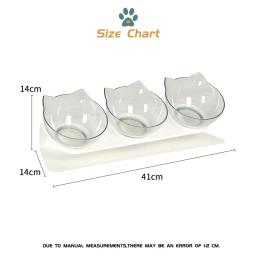 Recipiente antiderrapante elevado com tigelas para animais de estimação, alimentador pequeno, água, tigela do cachorro, 3 stand, triplo, 1 suprimentos, 3 níveis - Image 3