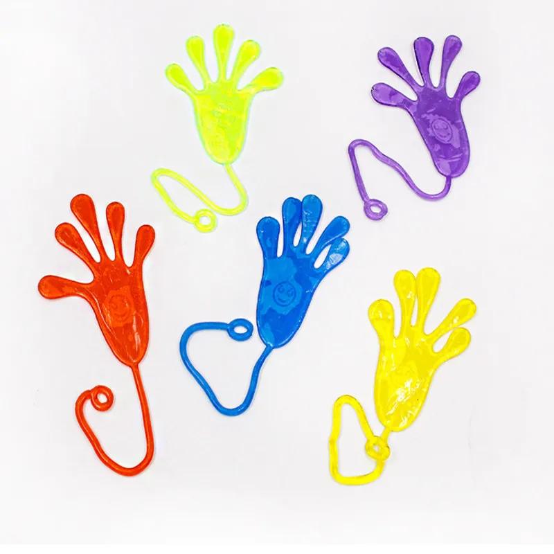 Sticky Hands Toy for Kids, Elastic Sticky Squishy Slap, Novidade Presente, Party Favors Supplies, Engraçado, 5-50 Pcs - Image 1