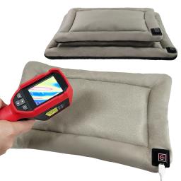 Cobertor De Aquecimento Elétrico Para Animais De Estimação, Pet Heating Pad, Temperatura Ajustável, Cobertores Deeds e Canil - Image 1