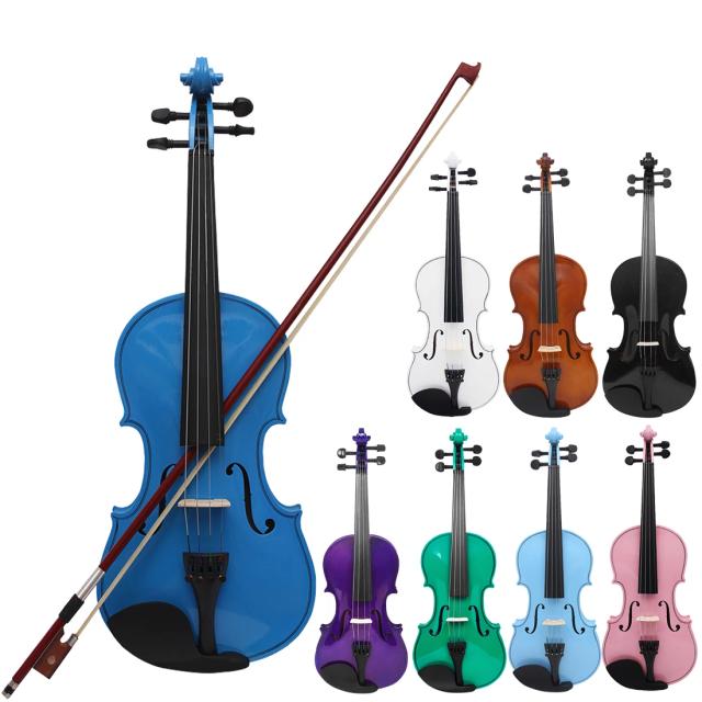 Violino IRIN V-10 4/4 de Madeira Maciça com Case e Arco - Ideal para Iniciantes e Prática Profissional