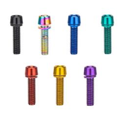 Parafusos de aço inoxidável Stem, Riser Parafusos, Anexos de bicicleta, Road Bike, Guiador Riding, M5 x 18mm, 6Pcs - Image 1