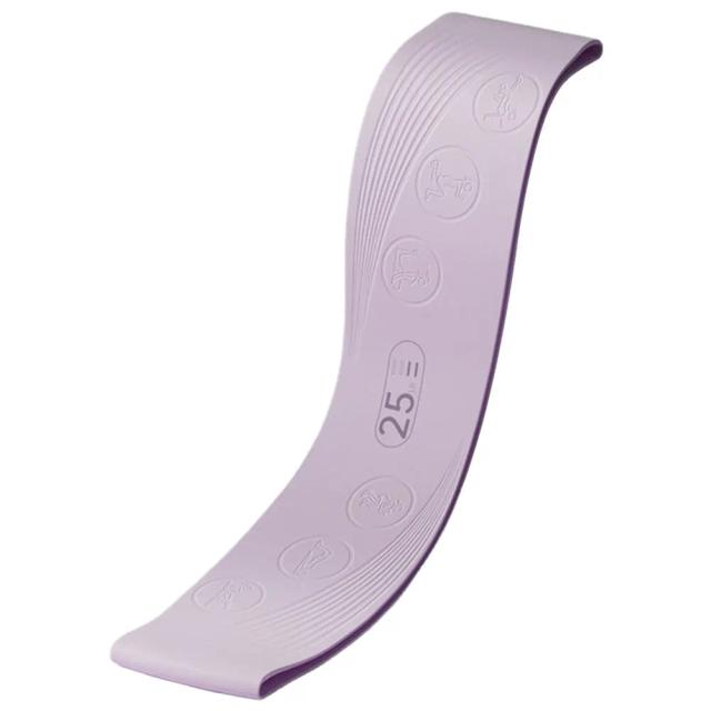 Faixas Elásticas de Silicone para Treino – 4 Níveis de Resistência para Alongamento de Braços e Pernas, Yoga e Ginástica