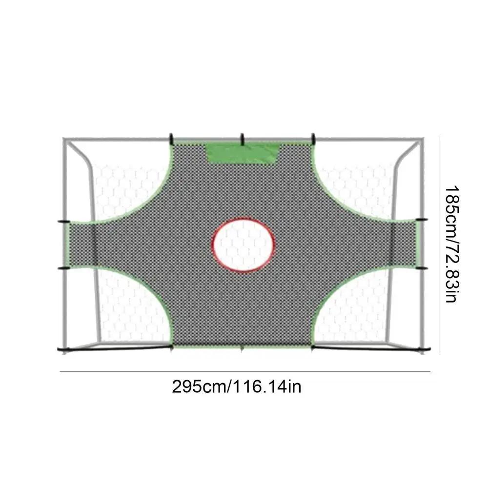 Destacável Futebol Objetivo Rede De Treinamento, Futebol Alvo Net, Tiro Equipamento De Prática, 1, 3, 5 Buraco - Image 1