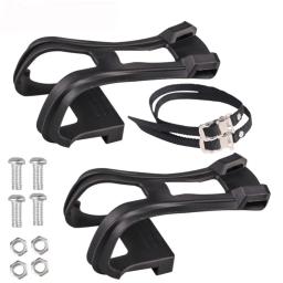 Tira ultra leve de sapato para MTB, arnês de sapatos, clipes de bicicleta, pedal de bicicleta, caixa de sapatos, suporte com cintos - Image 1