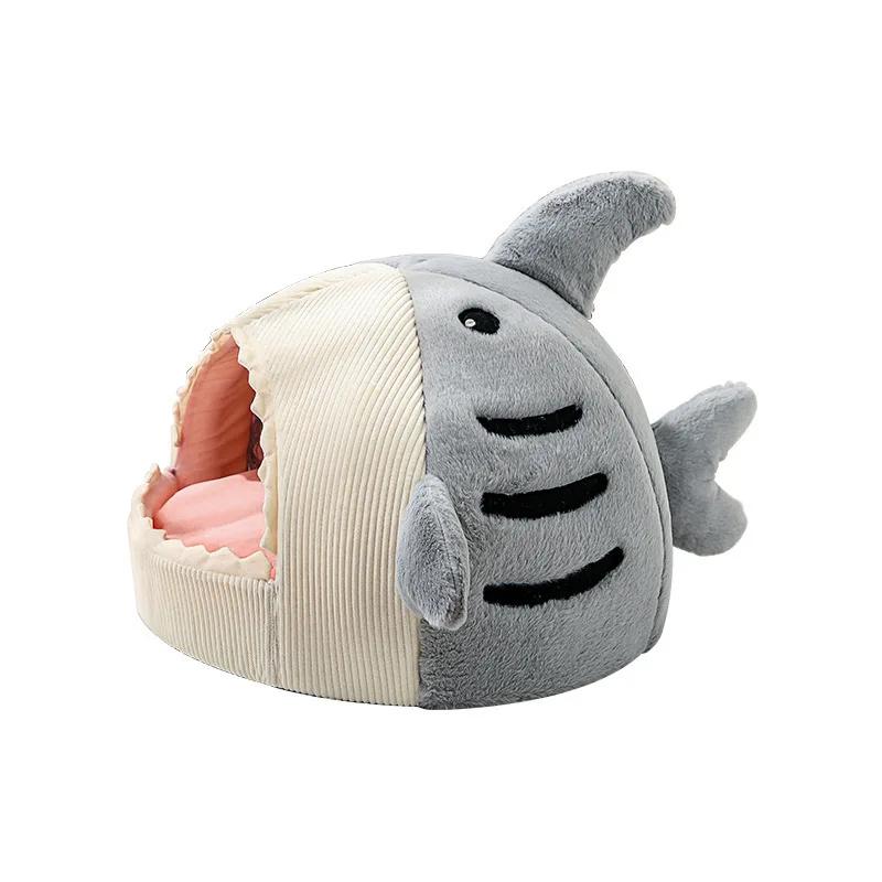 Portátil Fechado Cama Quente para Animais De Estimação, Camas De Gato, Cesta De Gatinhos, Almofada, Travesseiro Mat, Barraca, Ninho De Cachorro, Gatos Casa, Doce - Image 1