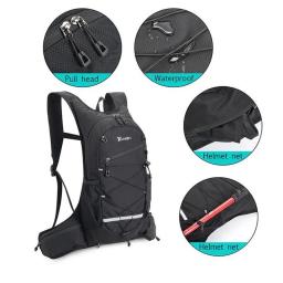 Mochila leve hidratação com camada isolada, hidratação bexiga, esportes ao ar livre fã, corrida, mochilas de ciclismo, 2024 - Image 4