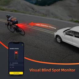 Camaroca-W100 Bicicleta Retrovisor e Radar Luz Traseira, Brake Sensing Lamp, Saddle Seatpost, Ebike, impermeável, ciclismo, bicicleta taillight - Image 4