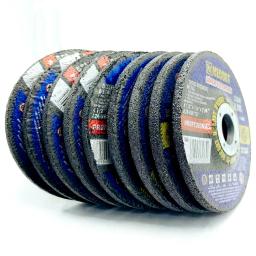 1-10 pces 6mm grosso 115mm metal rebolo almofadas de polimento de polimento de aço inoxidável para ângulo moedor polimento almofadas - Image 6