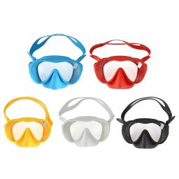 Snorkel óculos anti nevoeiro ajustável com cobertura do nariz equipamento de treinamento natação mergulho mergulhador máscara para adultos esporte ao ar livre - Image 1