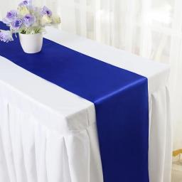 Bandeiras de cetim brilhantes para festa, banquetes de casamento, faixas de seda para decoração de eventos em hotel com 10 peças - Image 4