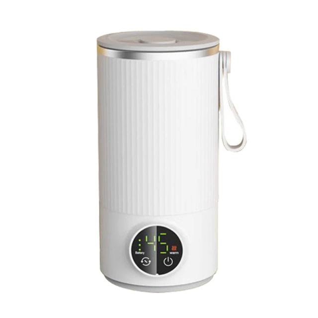 Copo Elétrico Recarregável, Agitando o Copo de Café, 6 velocidades de temperatura, Misturador De Leite Em Pó Para Aquecedor De Leite Para Bebê