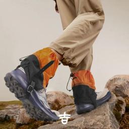 Polainas legging ao ar livre cobre com tiras reflexivas à prova dwaterproof água legging turista neve pé capa para caminhadas montanhismo - Image 2