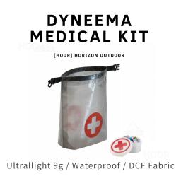 Saco Médico HDR Dyneema DCF, Fibra Cuben Ultraleve, Roll-top EDC, 0,9L à prova d'água, Caminhadas Escalada e Viagem, 1,0 oz, 9g - Image 1