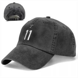 Blue Lock Boné de Futebol, Vintage, Denim angustiado, Headwear Anime japonês, Corrida ao ar livre, Golf Caps, Unisex, 11 Número - Image 2
