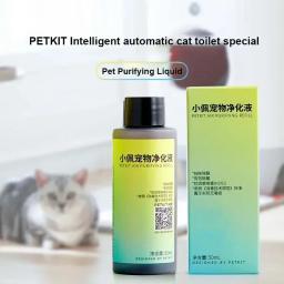 Petkit-Caixa de lixo para gatos, Purificação Líquida, Automático Inteligente, Desodorante Auto-Limpeza, Fácil de Transportar - Image 2