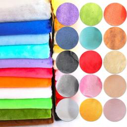 Tamanho grande cor sólida curto tecido de veludo de pelúcia super macio diy artesanal casa têxtil brinquedo vestuário almofada travesseiro cobertor material - Image 1