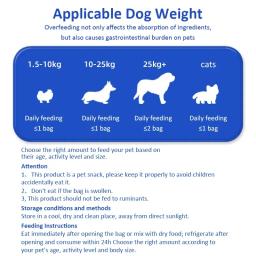 Alimentos para Iogurte para Cães, Lanches Teddy Dog, Leite de Cabra Fermentado para Cães, Rico em Proteínas, Fácil de Digerir, Absorver Pet Snacks - Image 6