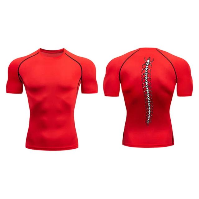 Camisa de Compressão Masculina de Secagem Rápida para Treino: Ideal para Corrida e Academia - Lançamento 2024