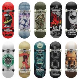 Dedo de madeira skates diy skate parque tecnologia peças deck dublê profissional skate suporte metal rolamento roda tabletop brinquedos - Image 6