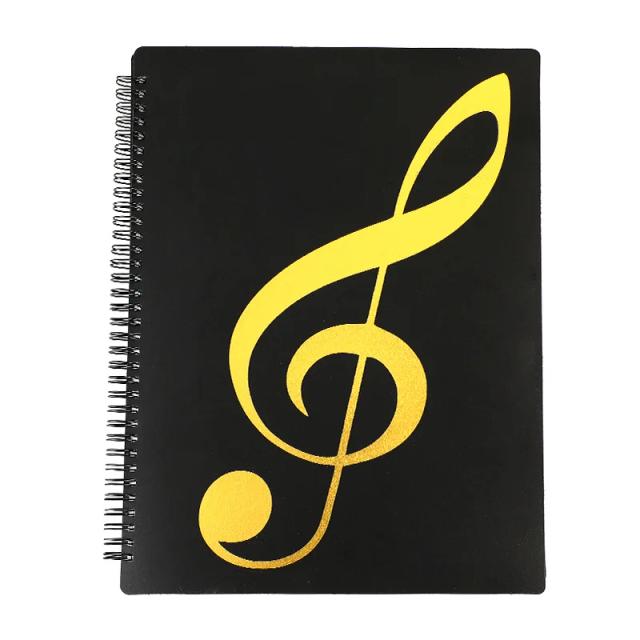 Organizador de Música A4 para Prática e Arquivo de Partituras de Piano e Acessórios Musicais