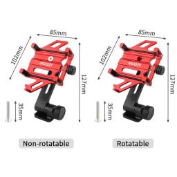 MUQZI-bicicleta universal suporte do telefone, Smartphone Mount, tampa superior do tronco, 360 ° rotativo, fone de ouvido, 4.5-7.0 "telefone - Image 4