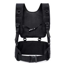 Colete tático militar com cinto destacável, Molle Peito Rig, Airsoft, Equipamento de Paintball do Exército, Caça ao ar livre - Image 2