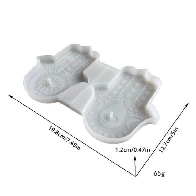 Mão Criativa de Fátima: Incensos, Varas, Moldes de Silicone e Gesso para Decoração de Ioga, Flor da Vida e Bandejas Decorativas para Casa
