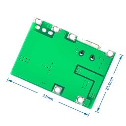 3.7v 9v 5v 2a ajustável step up 18650 bateria de lítio que carrega o módulo integrado da descarga - Image 2