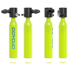 Mini tanque de mergulho equipamento de mergulho subaquático cilindro inflator 0,5l tanque de oxigênio ao ar livre 5-10 minutos pesca submarina - Image 5