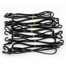 0.4m/1m/1.5m/2m resistente elástico bungee cabo de choque cinta estiramento gancho plástico carro bagagem tenda caiaque barco canoa bicicletas corda gravata - Image 1