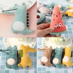 Brinquedo de pelúcia resistente à mordida para animais de estimação, Engraçado Chew Toy, Desenhos animados fofos, Suprimentos para parceiros interativos - Image 2