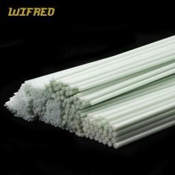 Wifreo-fibra de vidro varas, fibra de vidro haste, fibra sólida bar, flutuar cauda, gancho gabarito, isca acessórios - Image 1
