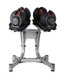 Conjunto de halteres ajustáveis portáteis unissex 24KG do equipamento de treinamento de fitness do Gym para casa - Image 4