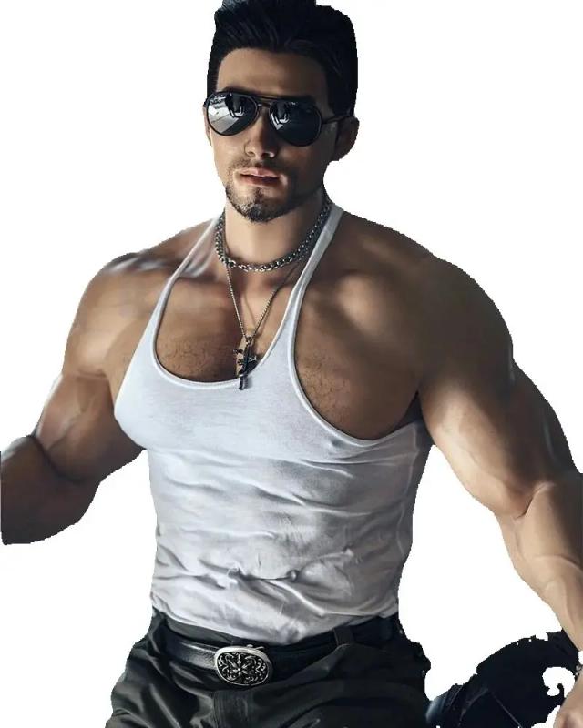 BXA Homem Muscular Silicone Alta Qualidade 183cm